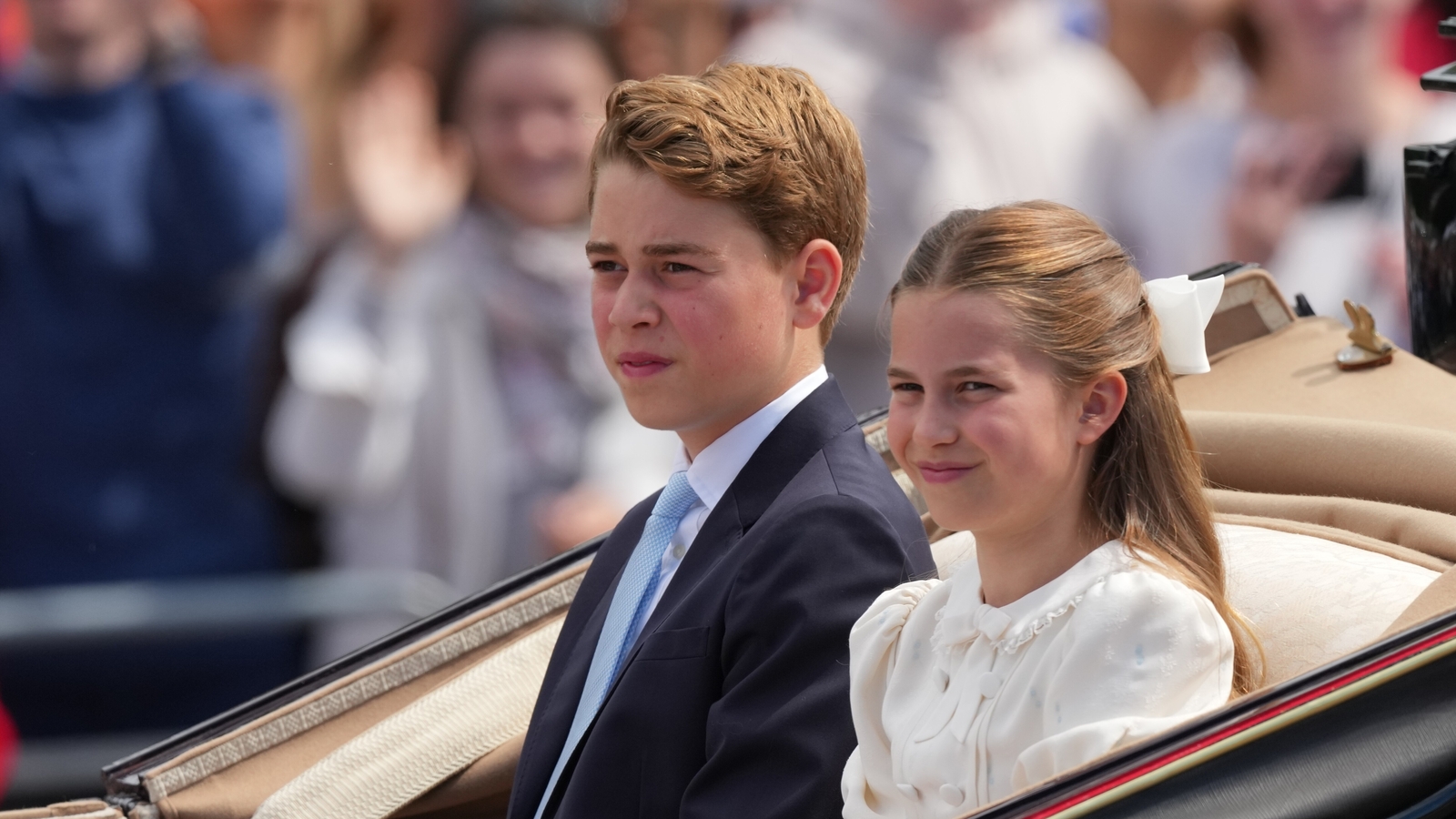 Princess Charlotte shines in Trooping the Colour with grand bow, joining William and Kate on balcony