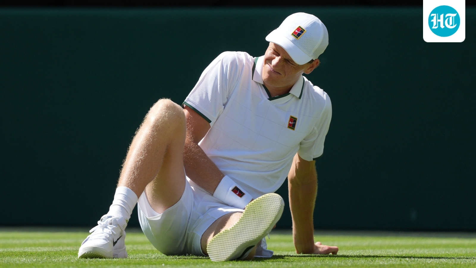 Jannik Sinner suffers scary fall at Wimbledon as umpire rushes from chair to check on World No. 1