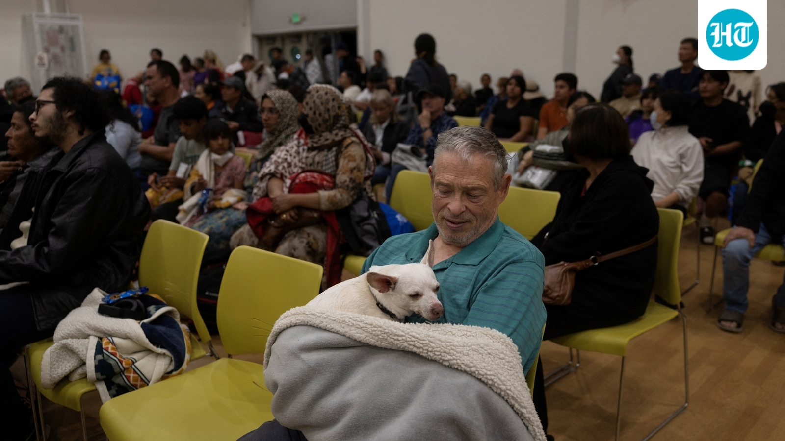 Evacuation centers fill up in southern California as efforts continue to cool damaged chemical tank