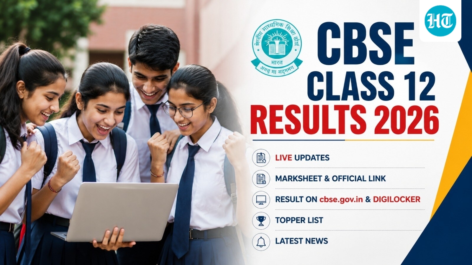 CBSE class 12 result 2026 LIVE: Big hint on date and time of announcement as students wait