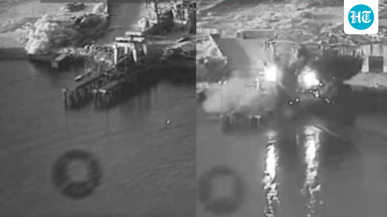 US military shares video of using sea drones in combat for first time; hits Iran submarine, Bandar Abbas | Watch