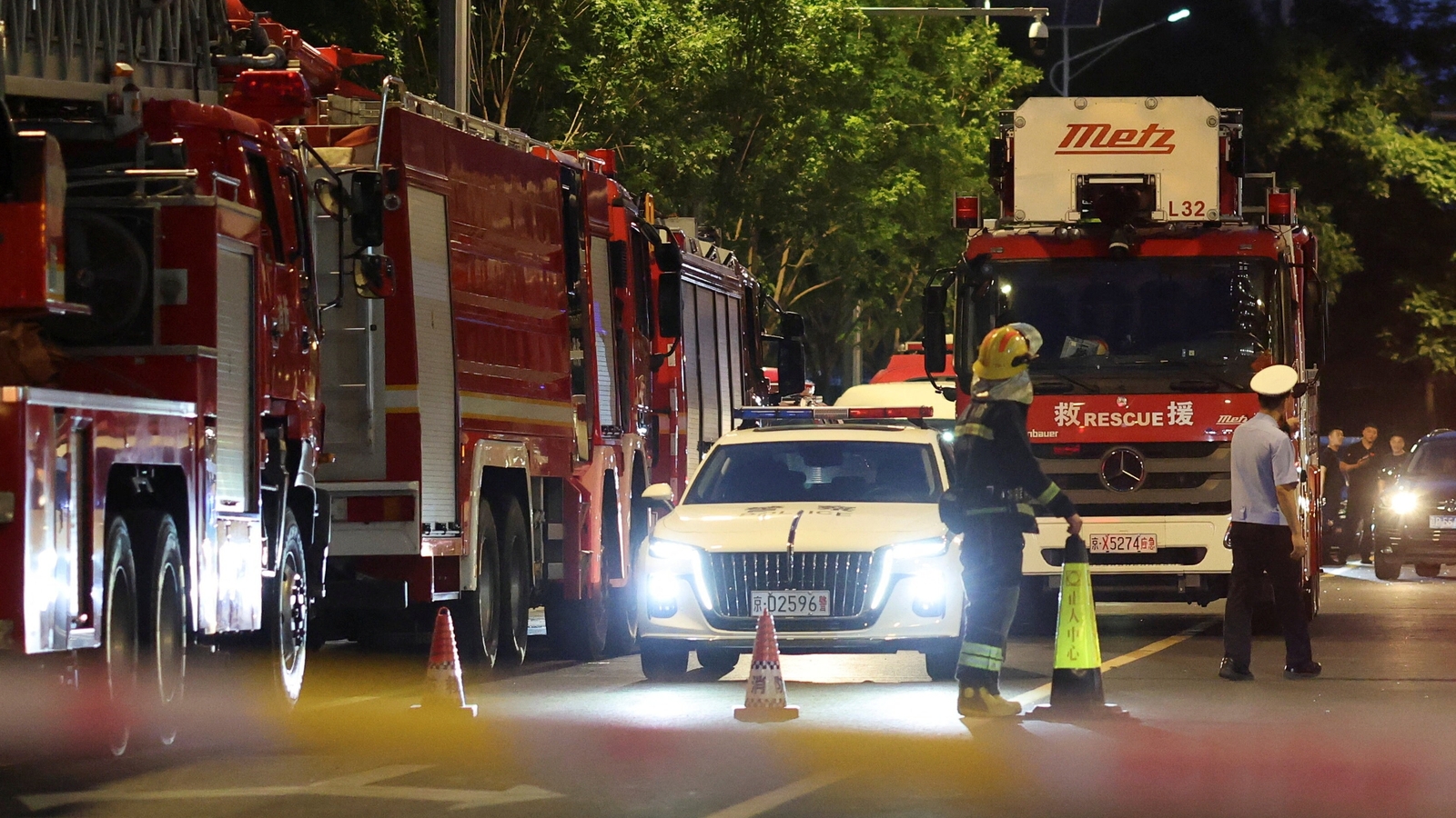 Small plane crashes into Beijing's tallest building, casualties feared