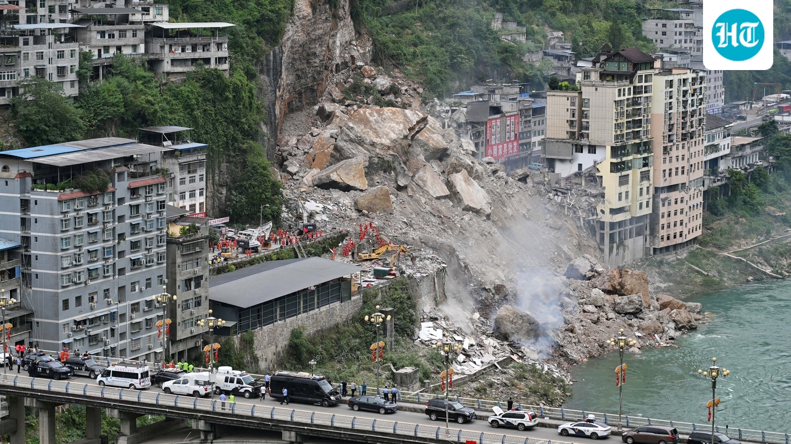 At least 8 dead as landslide buries homes in China's Chongqing