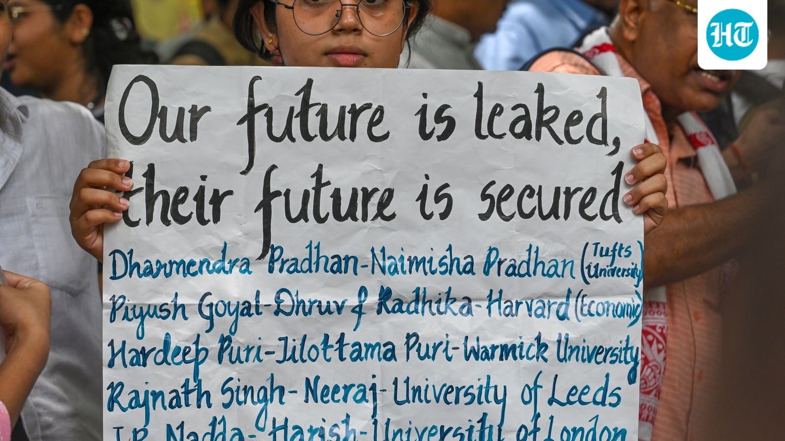 Kids worry, parents feel the pressure too, both land up at ‘Cockroach’ protest: ‘Want a movement to trust’