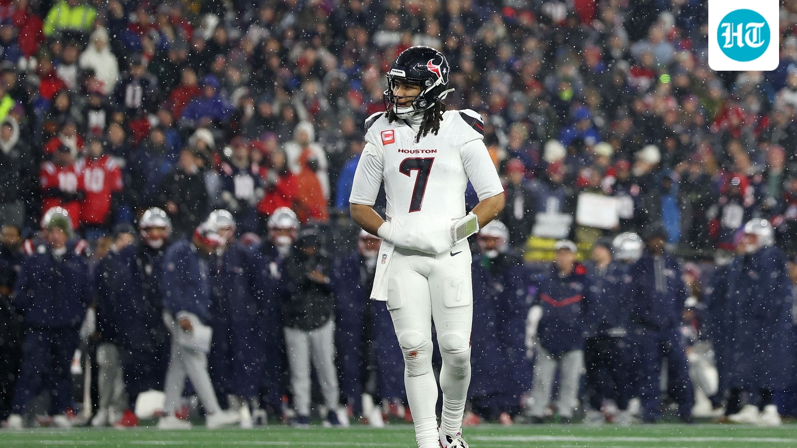 CJ Stroud's dismal show vs Patriots lands Texans QB on list of most turnovers in NFL playoff game