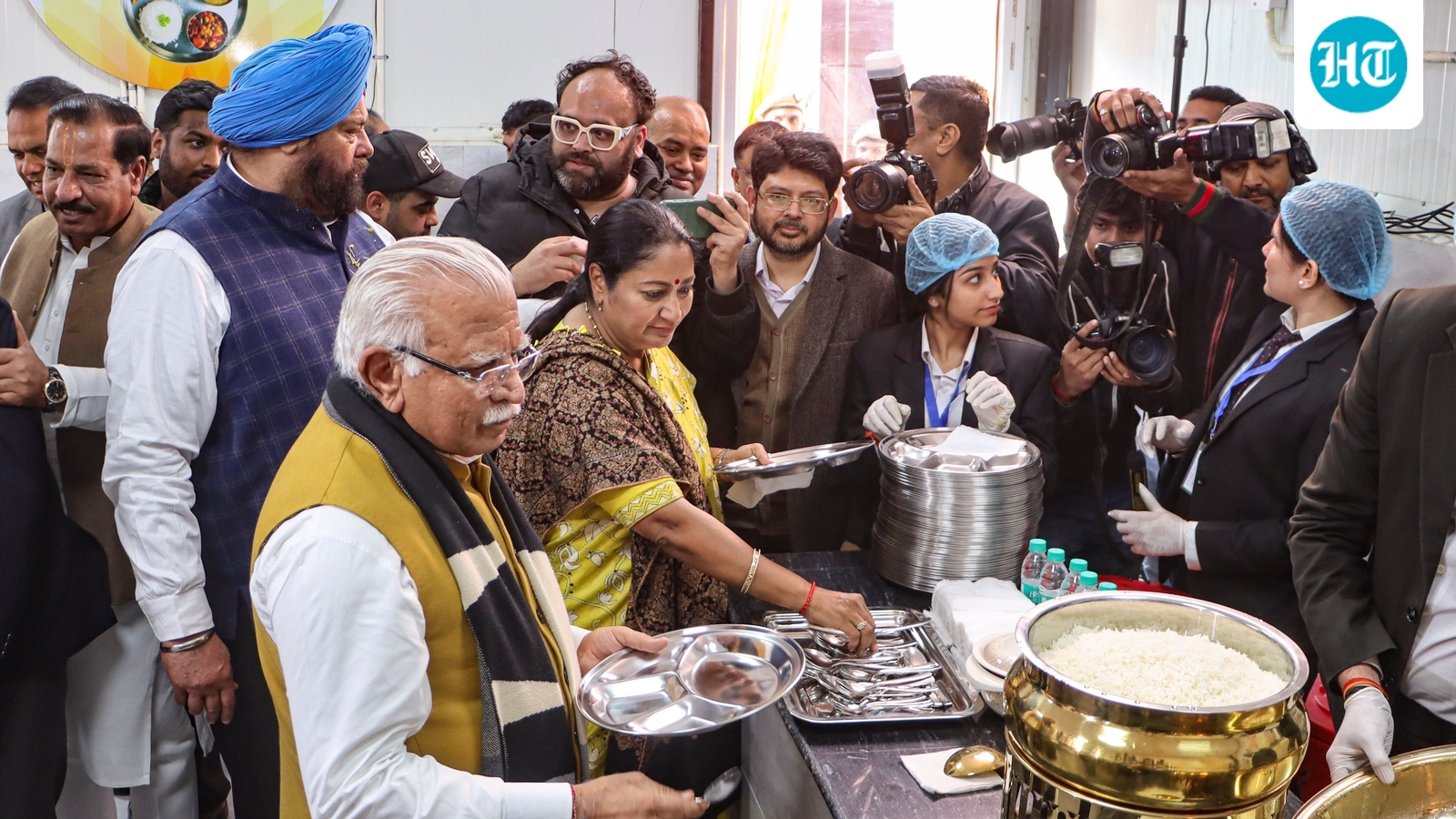 Meals for  ₹5, twice a day: What’s on the menu at 100 Atal canteens launched by Delhi govt
