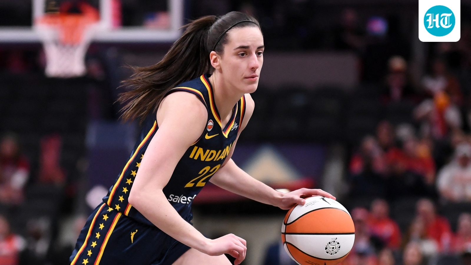 Caitlin Clarks's 3-word NSFW reaction to Aziaha James during Fever vs Wings: ‘Flopping all day…’