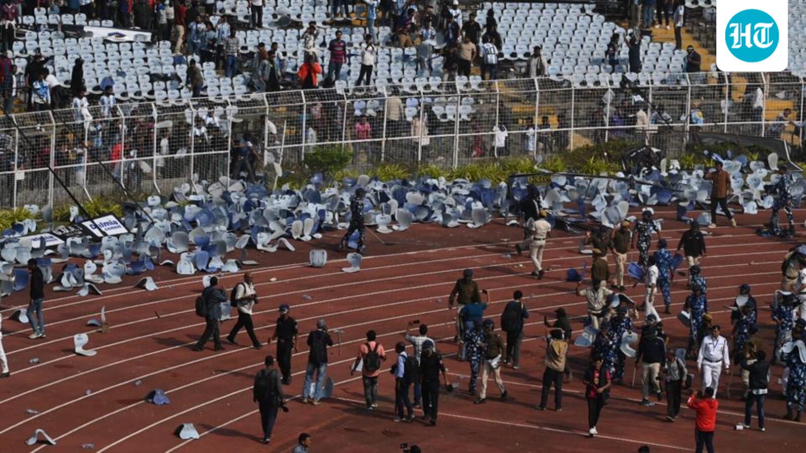 Chaos at Messi show in Kolkata, probe ordered