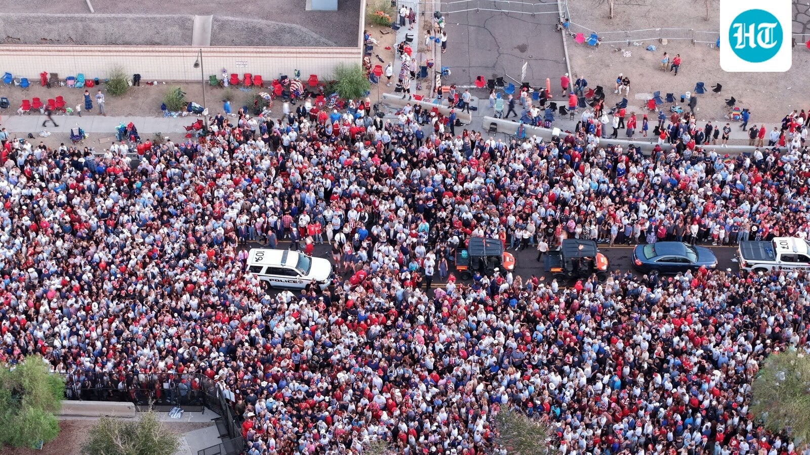 Charlie Kirk memorial: Cars line up from 4am at Arizona stadium, large turnout expected