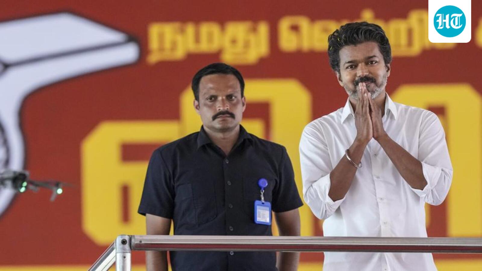 Vijay’s TVK leads in 100 seats in Tamil Nadu; ruling DMK is at 3rd spot