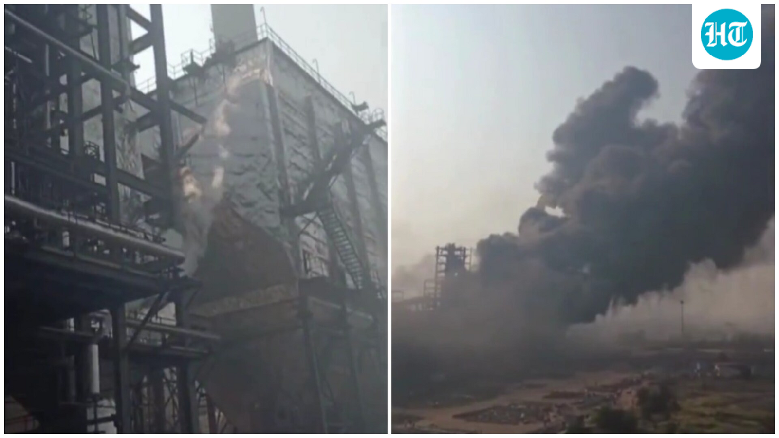 6 dead, over 10 injured in blast in Chhattisgarh sponge iron factory; video shows huge cloud of black smoke
