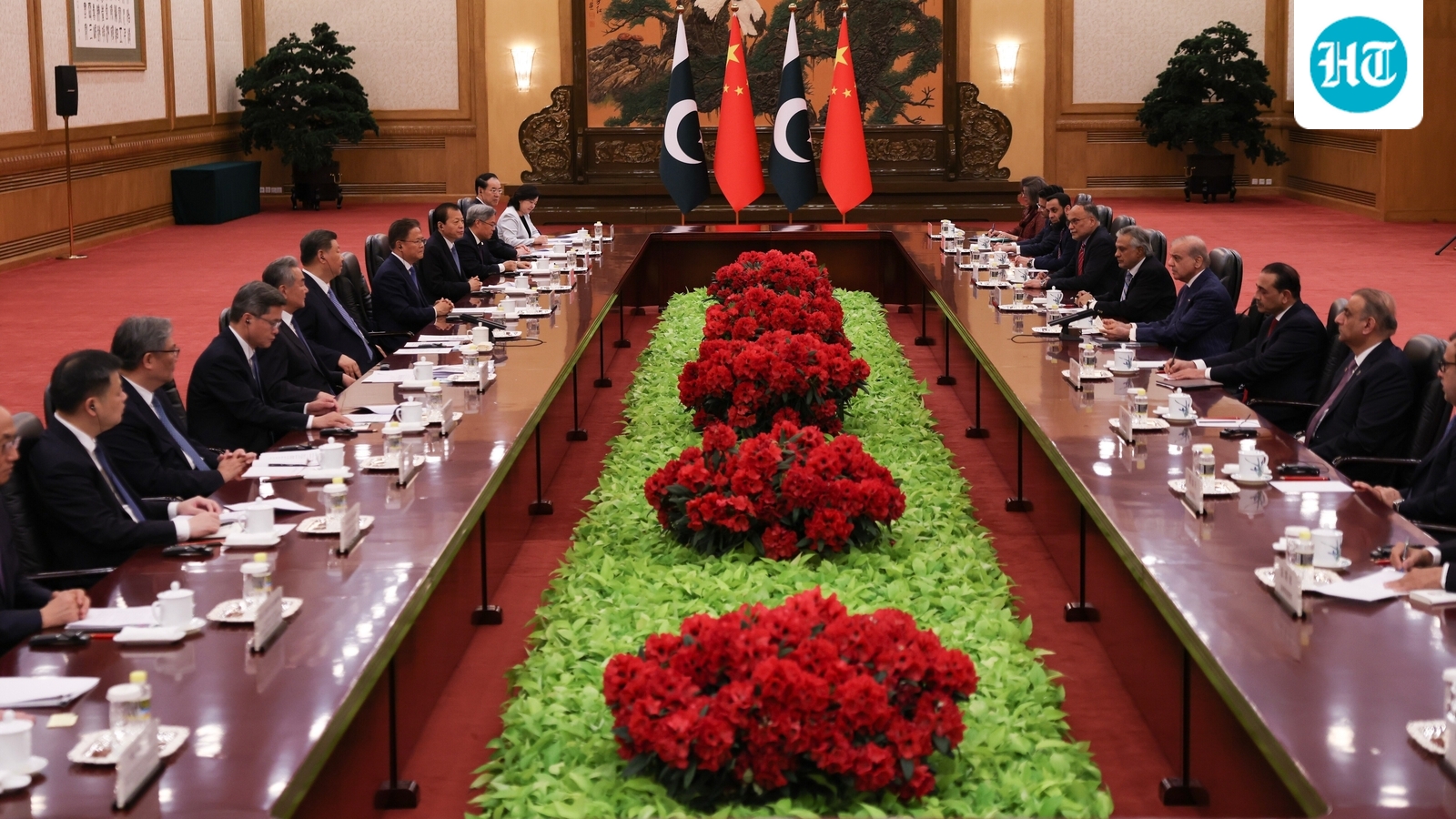 Pakistan PM Shehbaz Sharif, army chief Asim Munir meet China's Xi in Beijing as Iran war looms