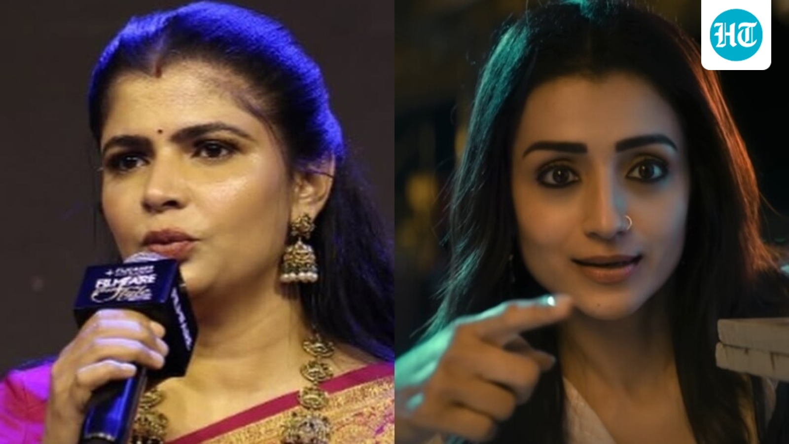 Chinmayi Sripaada was ‘afraid’ to admit she dubbed for Trisha Krishnan in Karuppu due to this: ‘I remember crying’