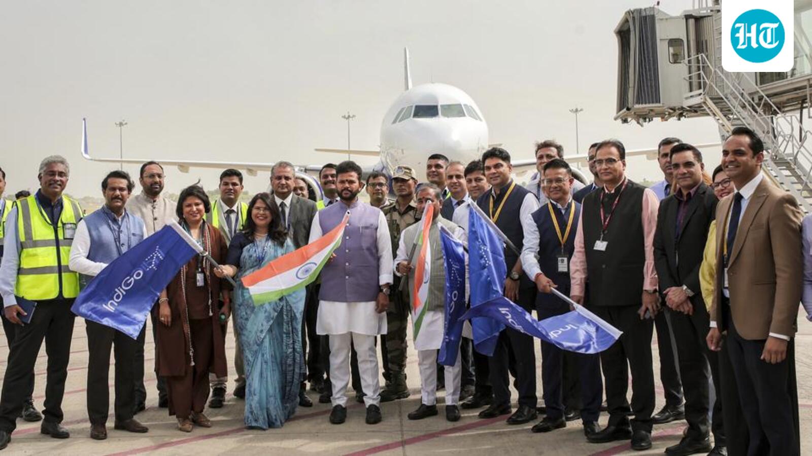 Commercial ops begin at Noida airport; inaugural flights to, from Lko, Blr