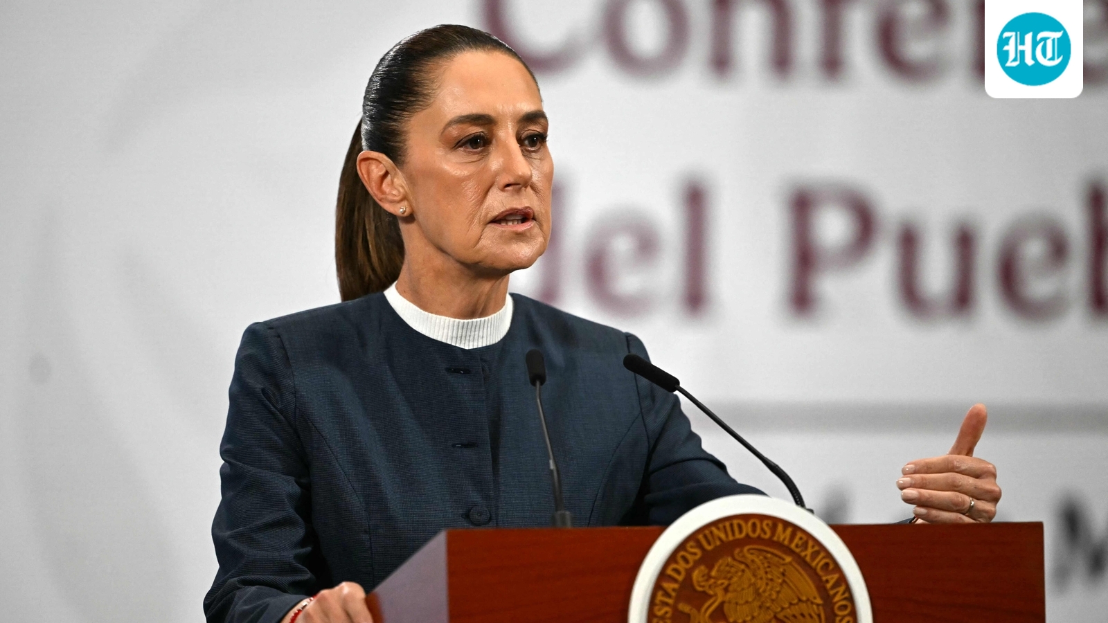 President Claudia Sheinbaum seeks charges after being groped in Mexico City