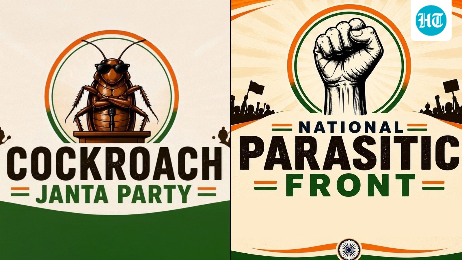 Cockroach Janata Party vs National Parasitic Front: The new political battle brewing in India
