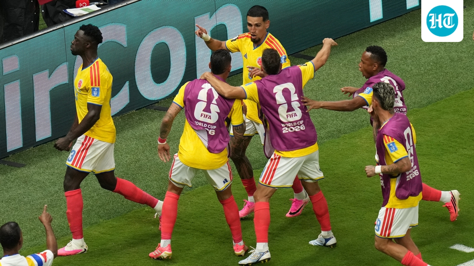 FIFA World Cup: Colombia seal knockout berth with narrow victory over Congo