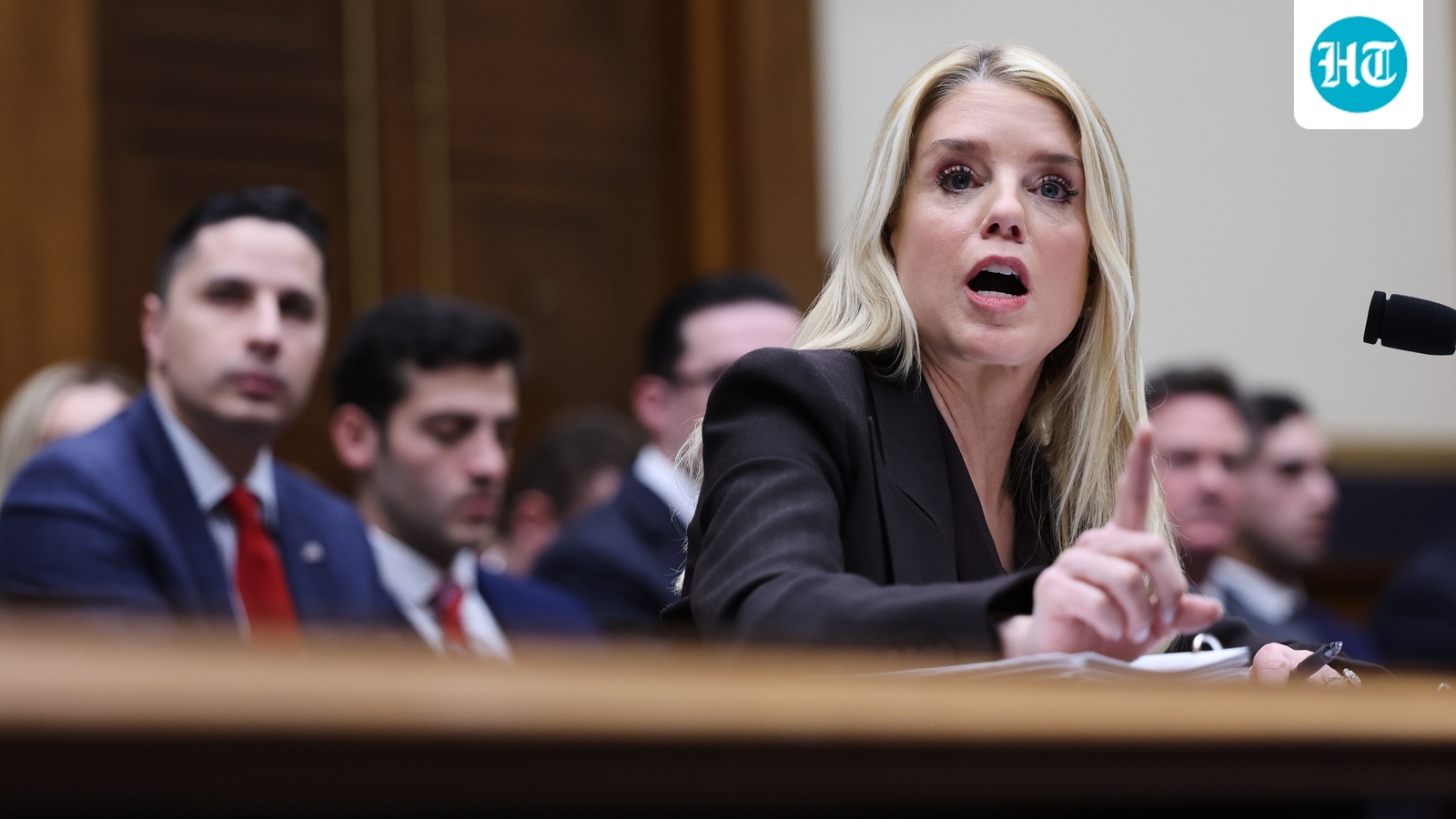 US attorney general Pam Bondi, Democrats clash over DoJ's handling of Epstein Files