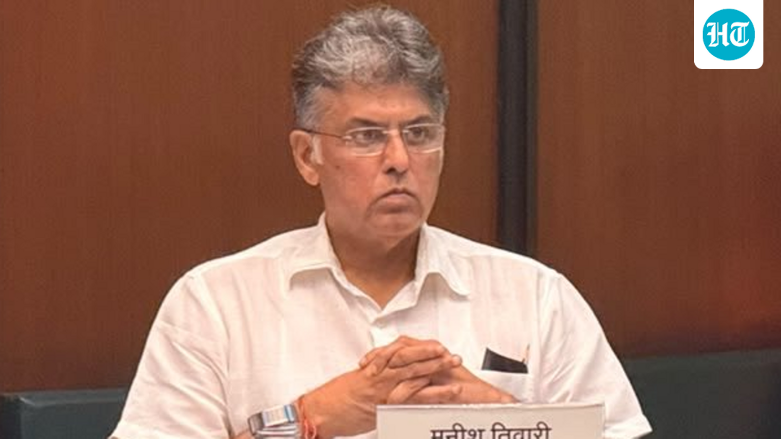 Left out of Congress’s Punjab poll panels, Manish Tewari reacts