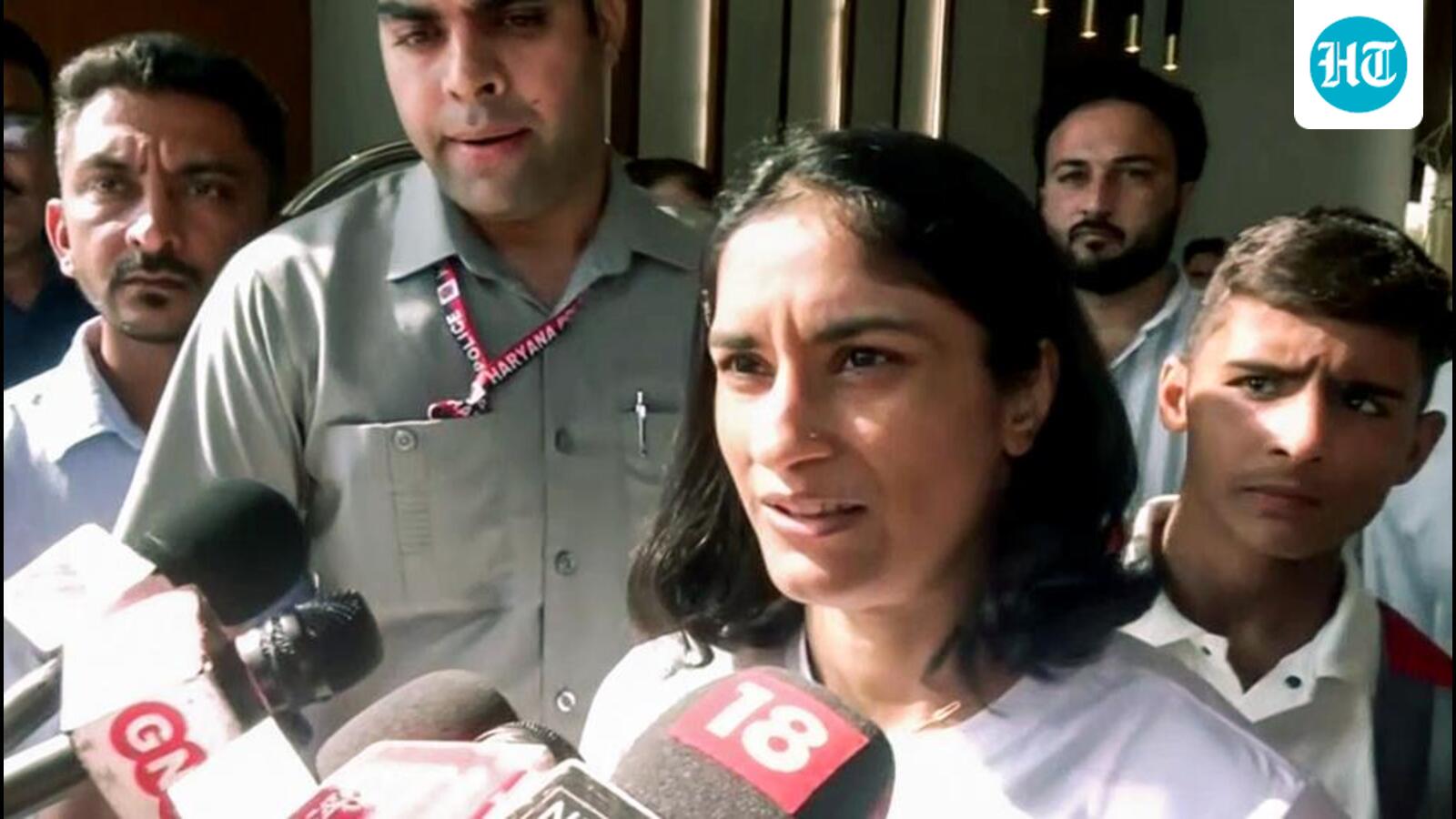 Vinesh will have to wait till her reply to our notice is decided: WFI chief