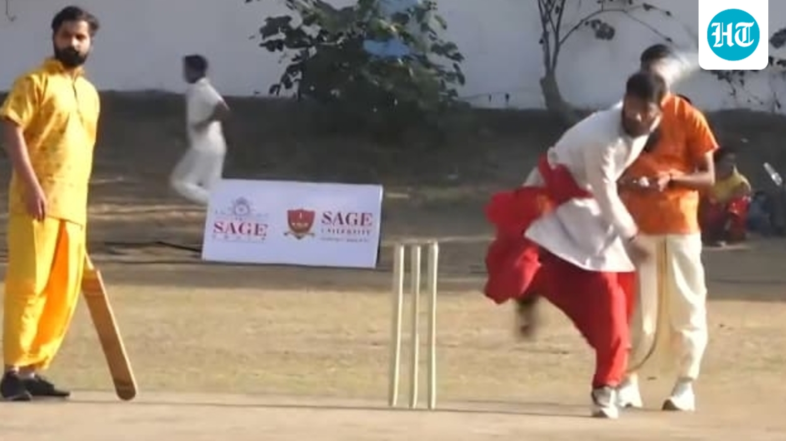 Dhoti-kurta cricket, commentary in Sanskrit: Unique tournament in MP | Video