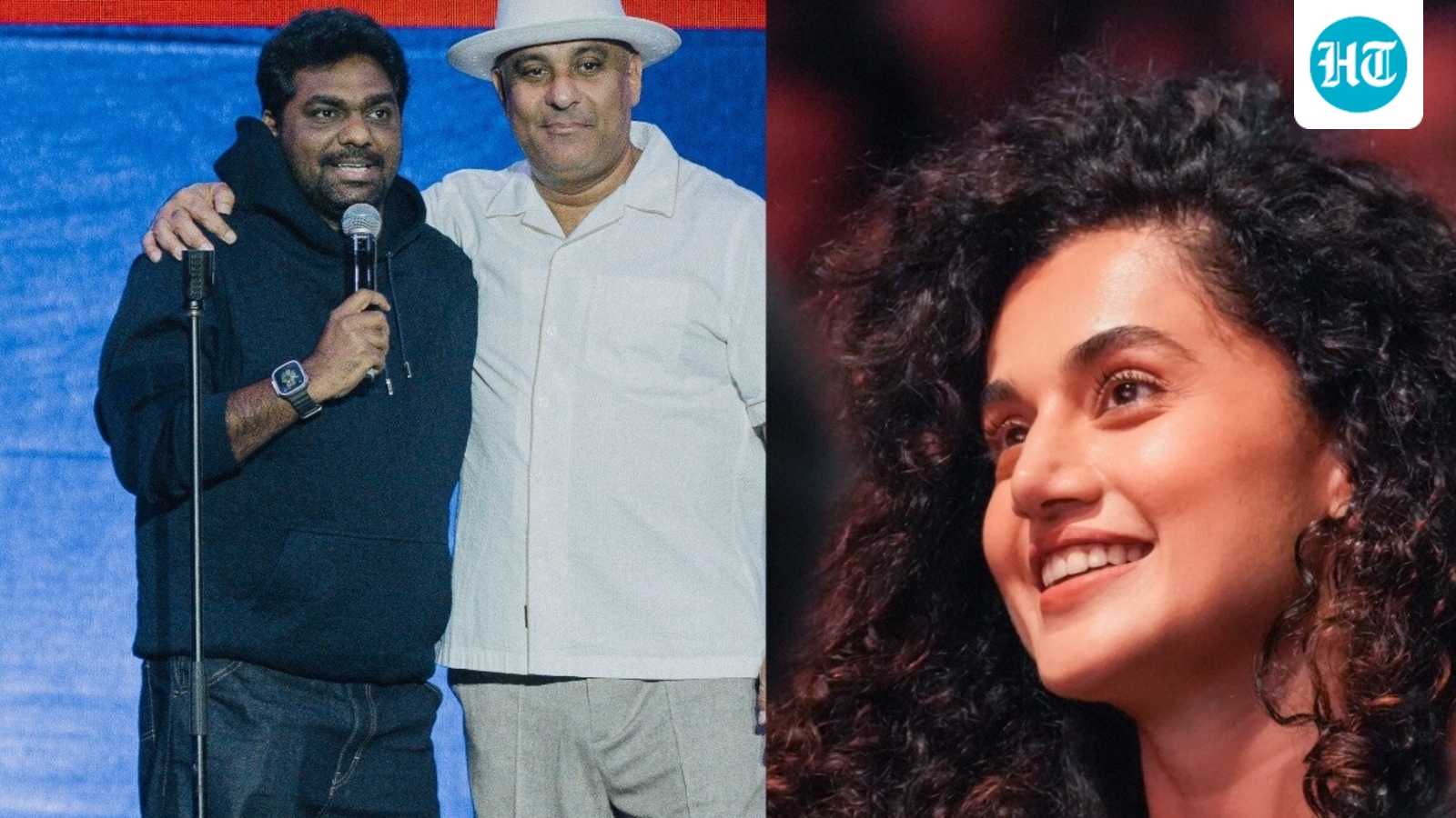 Zakir Khan’s surprise cameo, Taapsee Pannu in the spotlight as Russell Peters brings the house down in Mumbai