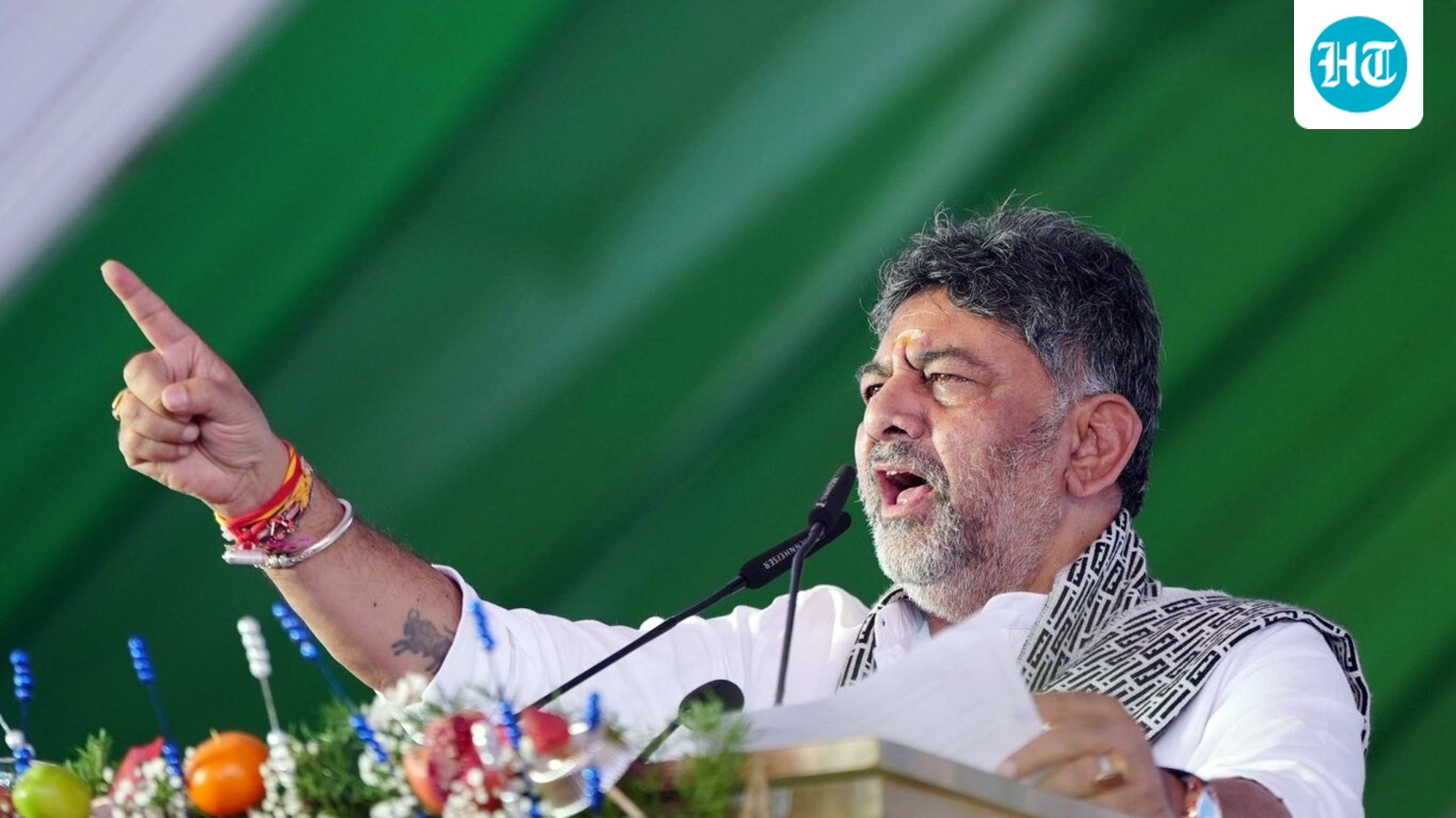 DK Shivakumar in Delhi to meet Congress top brass