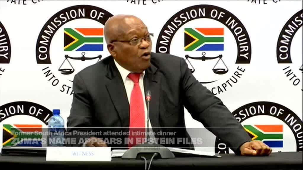 Jacob Zuma's name appears in latest Epstein files