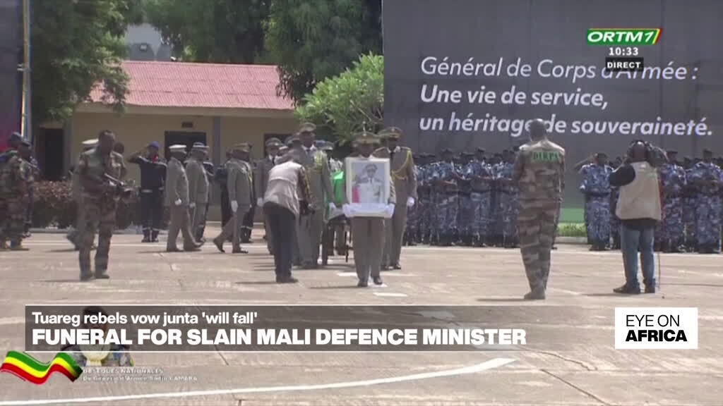 Mali pays tribute to Defence Minister Sadio Camara