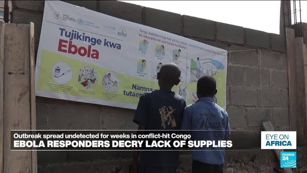 Congo's Ebola responders decry lack of supplies
