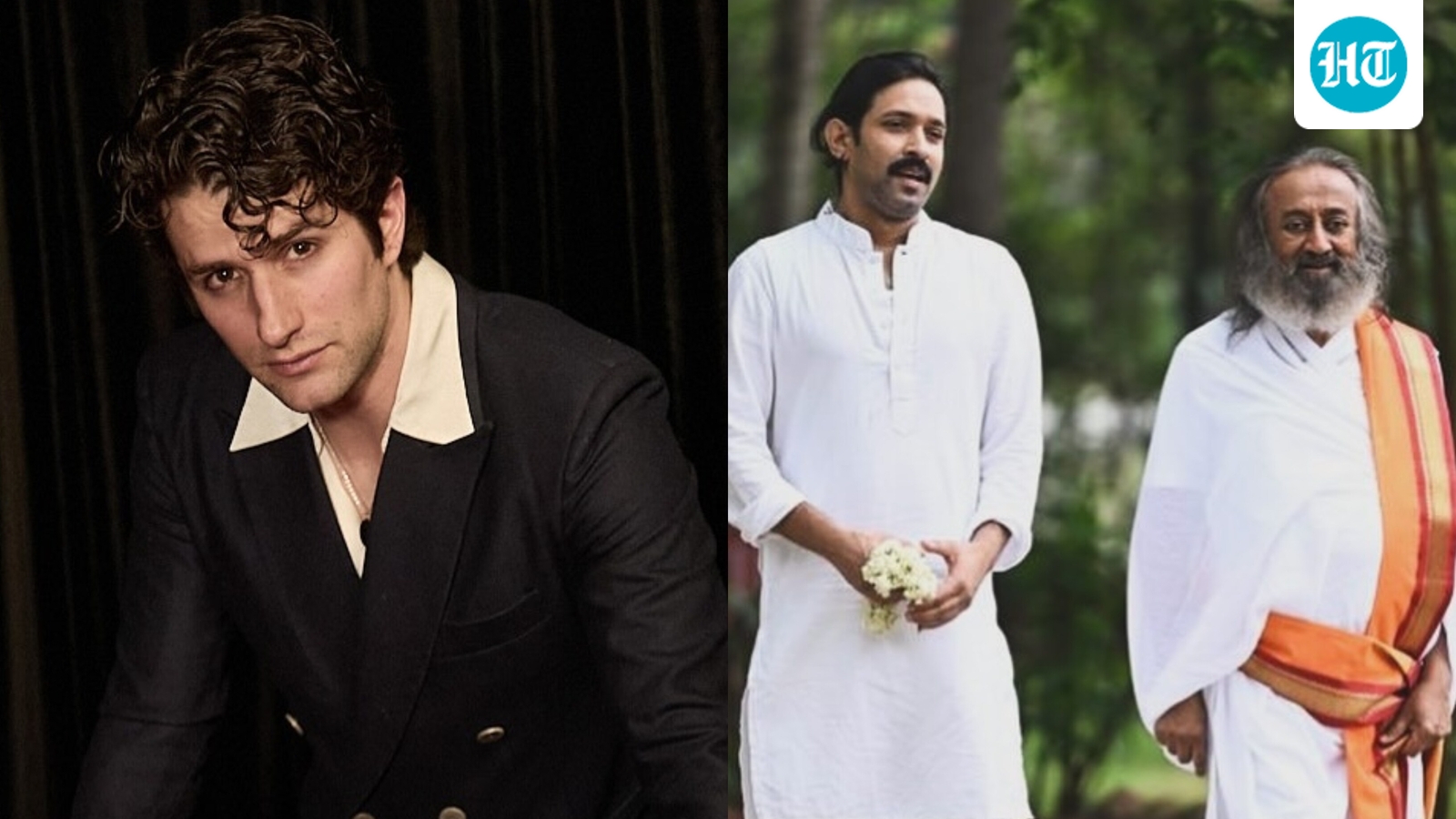 Mexican actor Dario Yazbek says he felt Gurudev Sri Sri Ravishankar 'looked like Vikrant Massey'