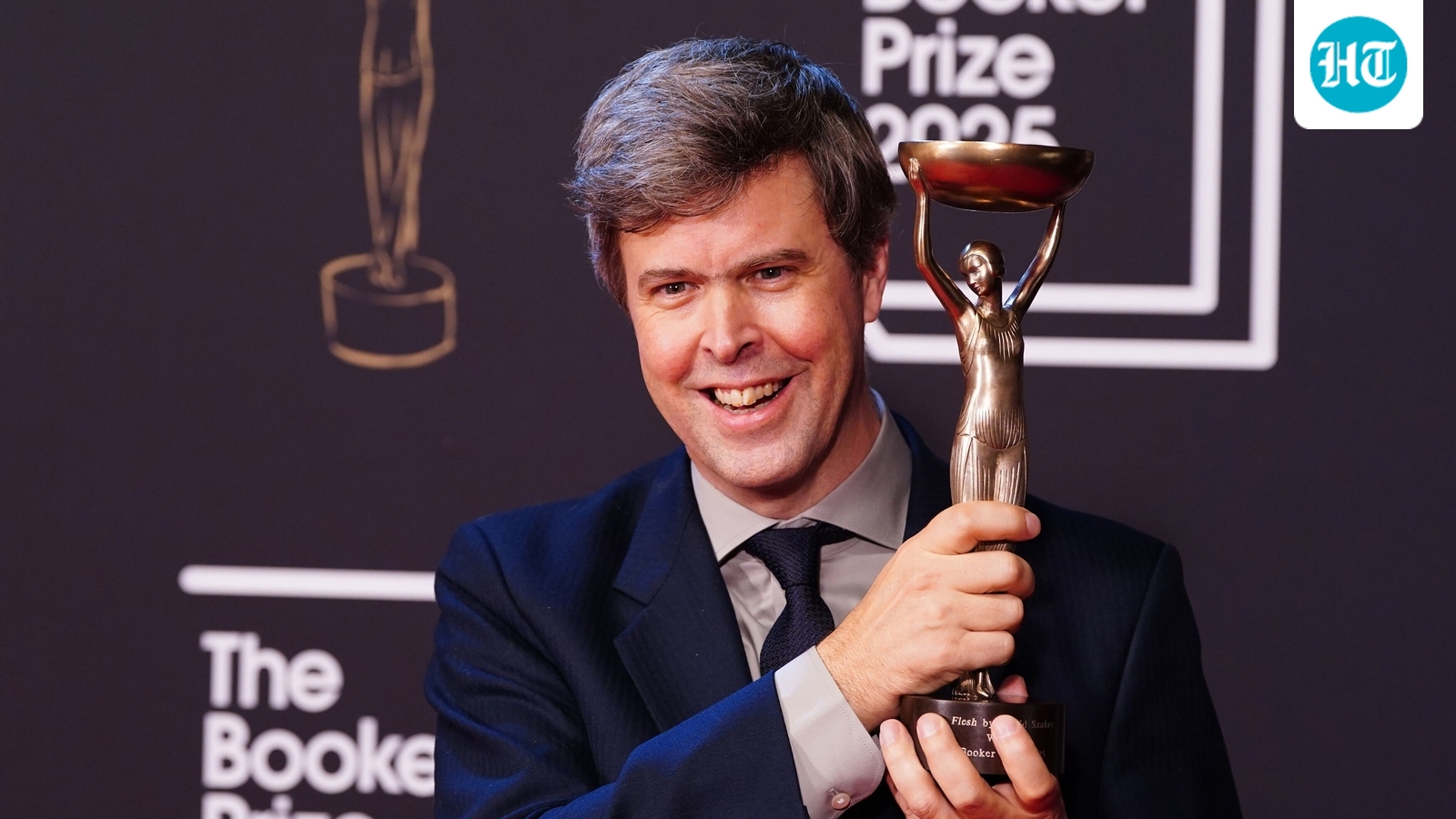 Author David Szalay takes home Booker Prize for novel 'Flesh'