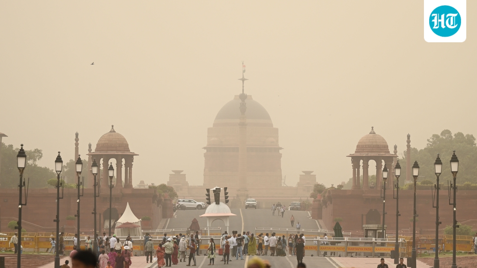 Massive dust storms hit Delhi as IMD issues red, orange alerts across NCR