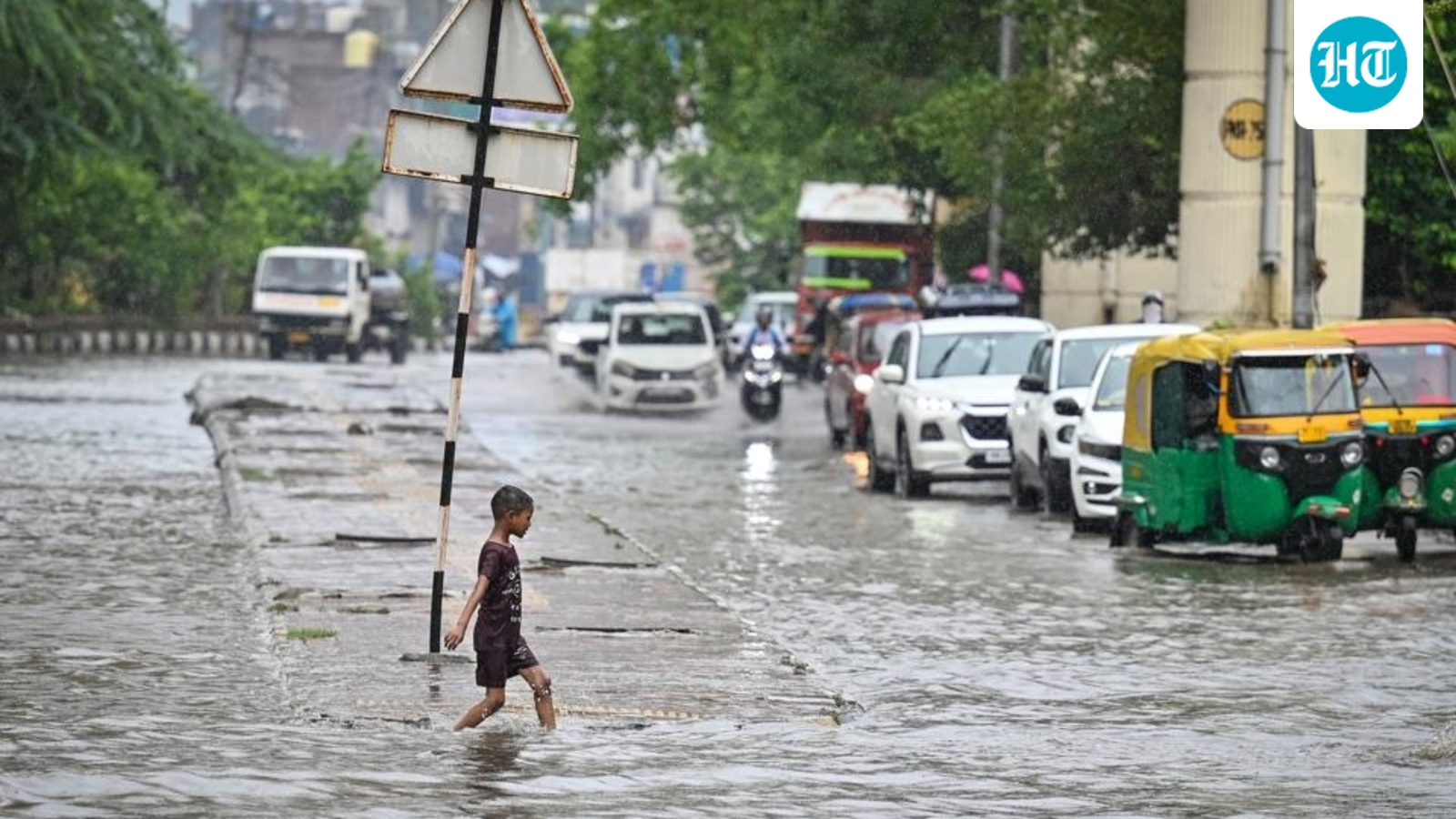At least four dead as heavy showers flood parts of NCR