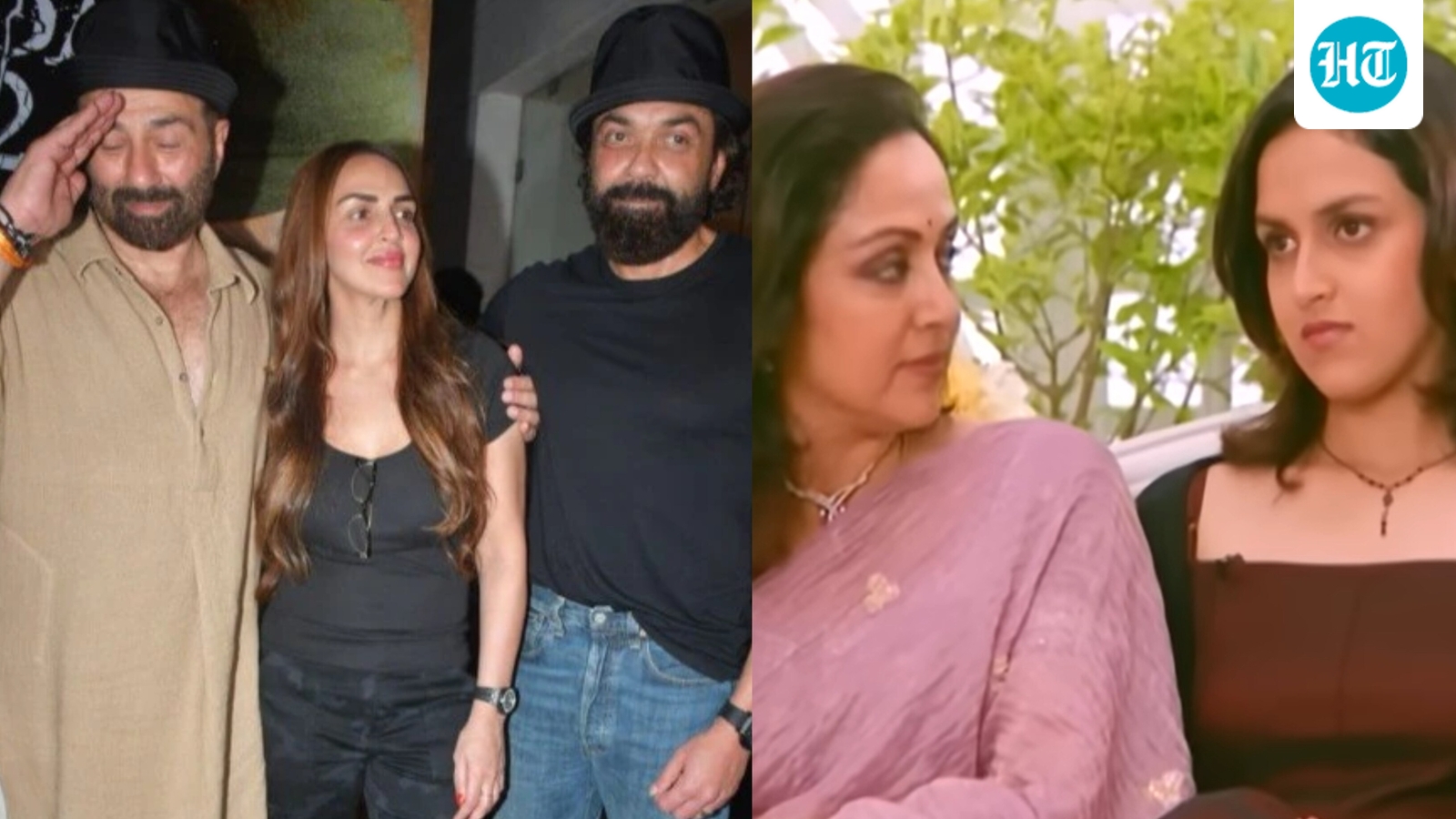 When Esha Deol opened up about her brothers Sunny Deol and Bobby Deol, Hema Malini called them ‘nice boys’; watch