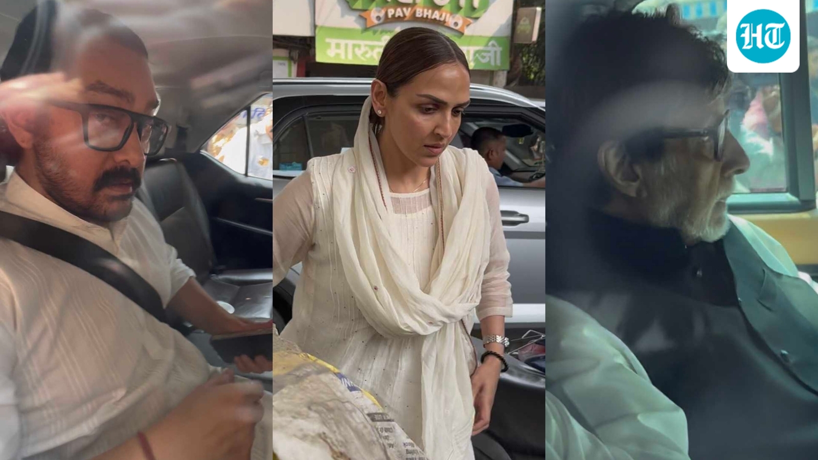 Hema Malini, Esha Deol, Amitabh Bachchan reach crematorium as reports of Dharmendra’s death goes viral