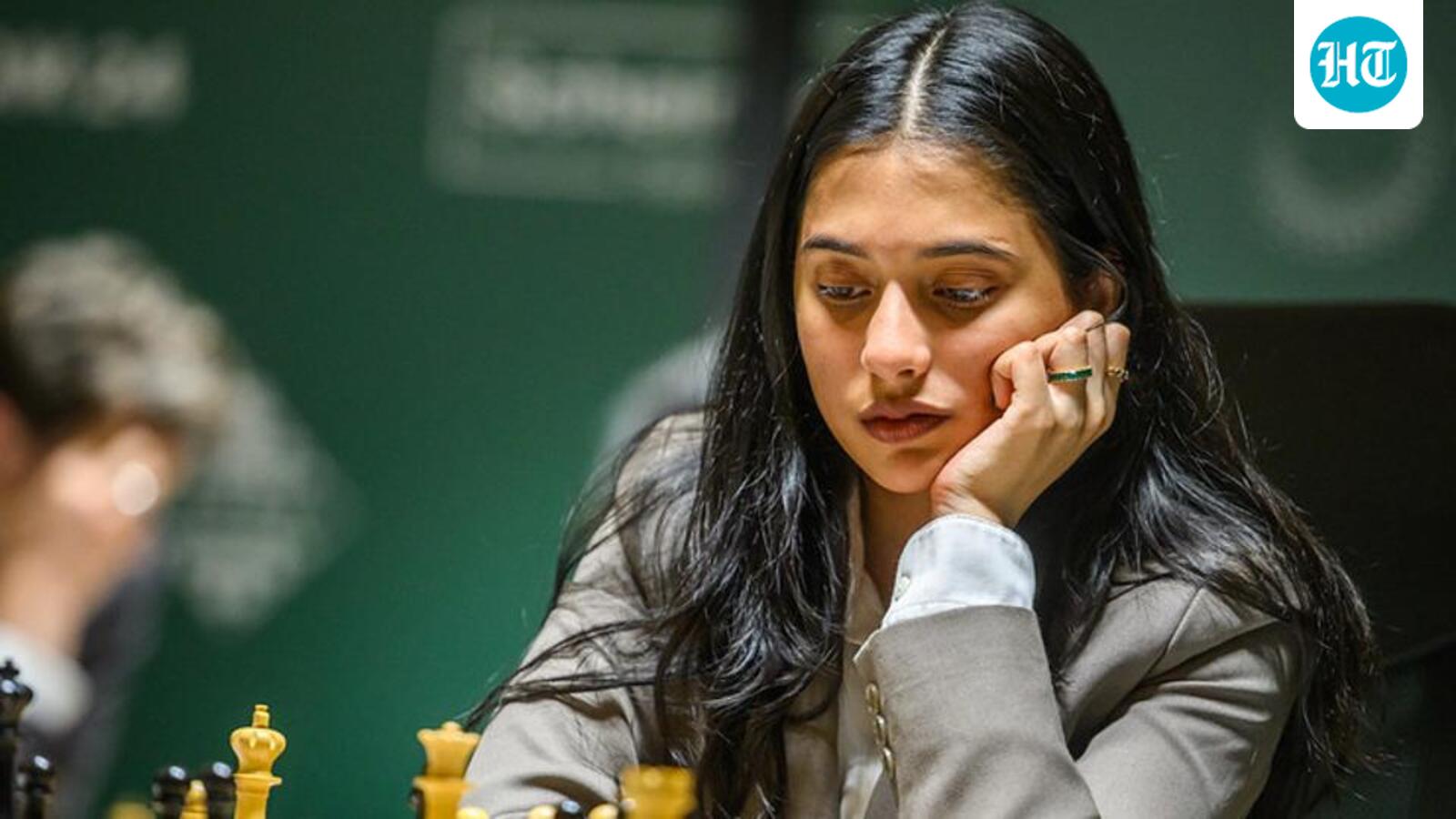 Divya misses a win in a day of draws