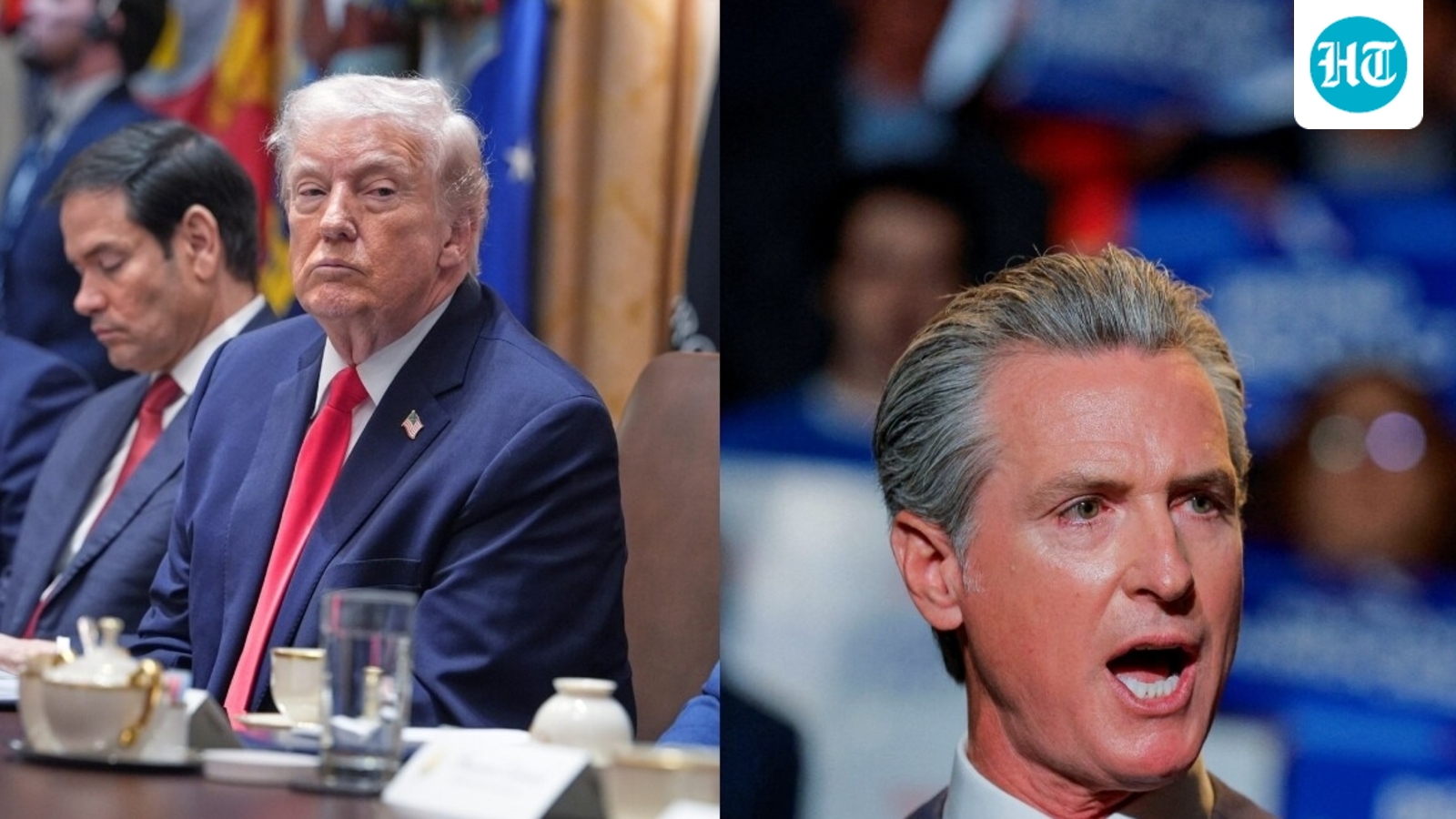 ‘Loser’, ‘temporary’: Donald Trump vs Gavin Newsom as Britain signs clean energy deal with California