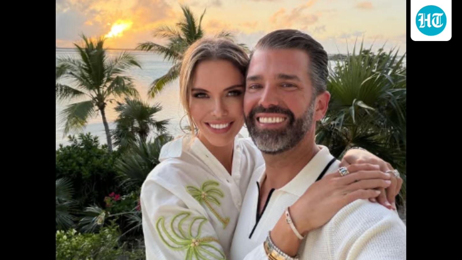 Donald Trump Jr., Bettina Anderson share unseen Bahamas wedding video | Watch
