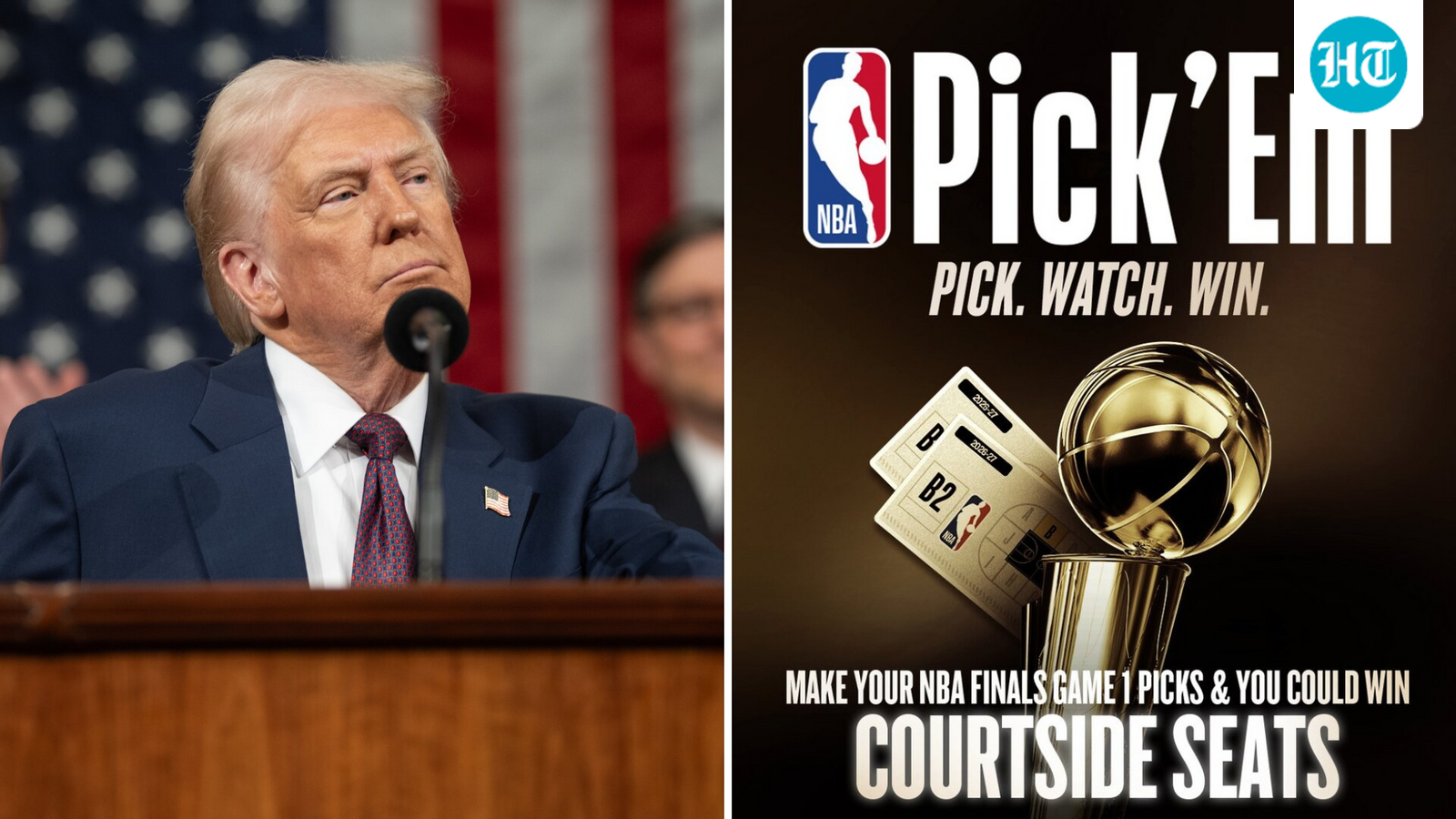 Donald Trump's blunt reaction to reported $8,000 NBA finals ticket prices might irk a lot of fans