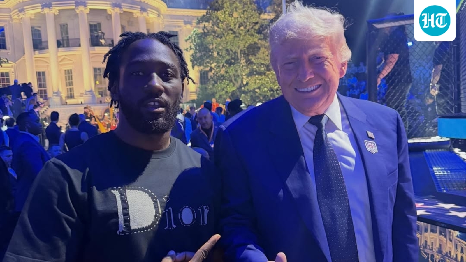 Terence Crawford shares viral photo with Trump from UFC Freedom 250: 'Who would've known?'