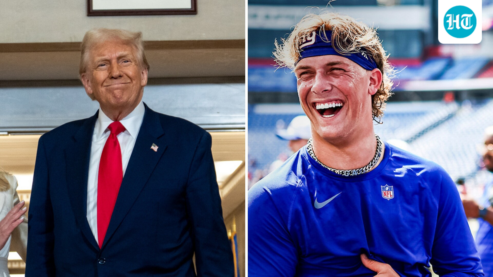 Donald Trump makes bizarre 'legs like tree trunks' remark about Jaxson Dart at NY rally: 'Not a good thing for women'