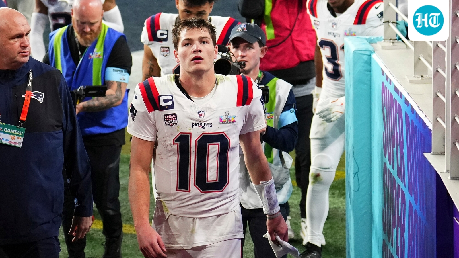Drake Maye backs Mike Vrabel amid Dianna Russini scandal; weighs in on Stefon Diggs