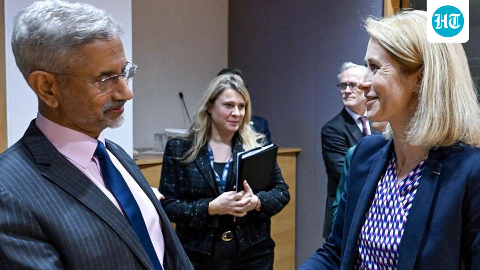 EAM Jaishankar meets top EU leadership; discusses trade, global issues