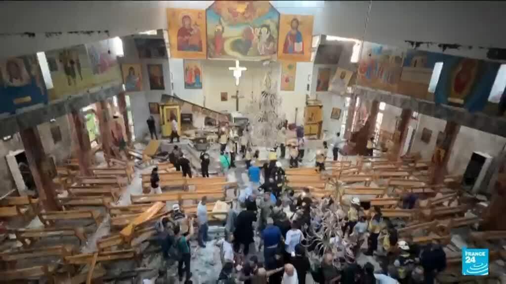 IS blamed for deadly suicide attack on Damascus church