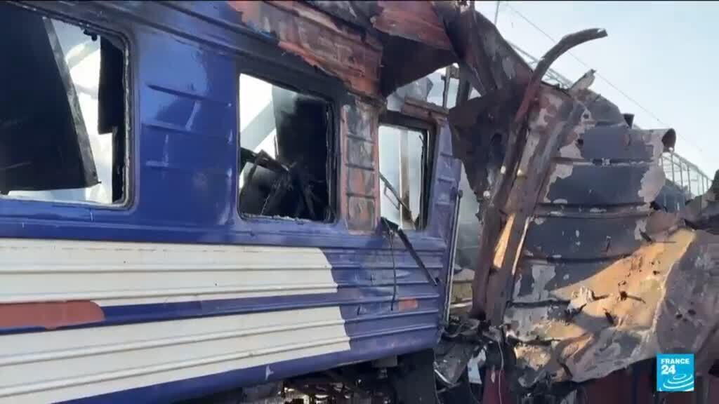 Ukraine says Russia intensifying railway strikes to isolate frontline communities