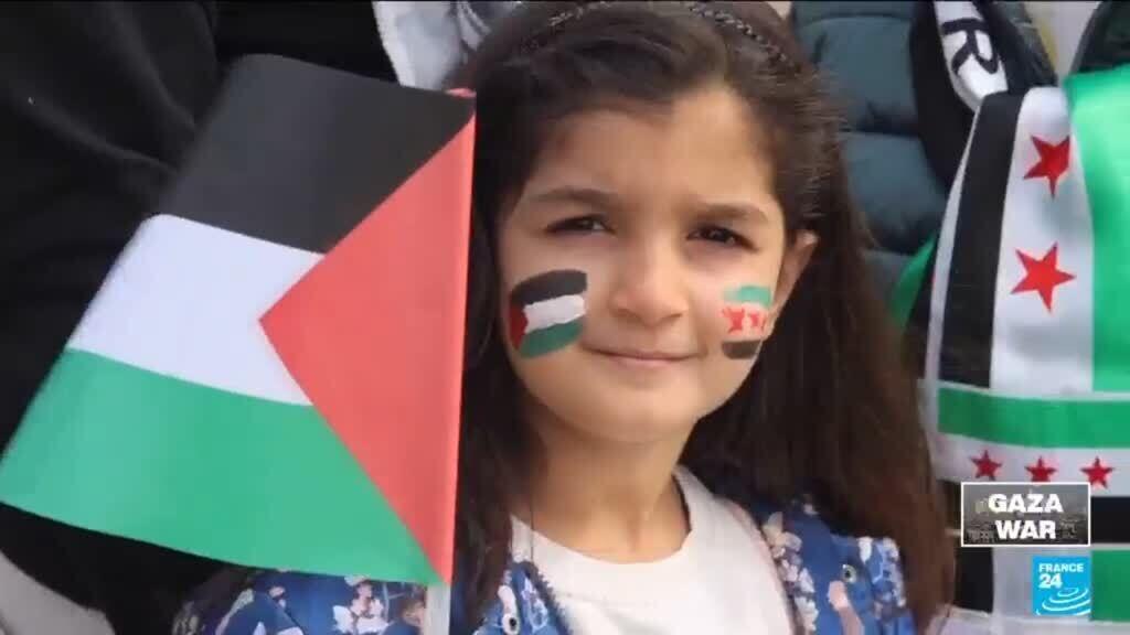 Hundreds of thousands march for Gaza across Europe