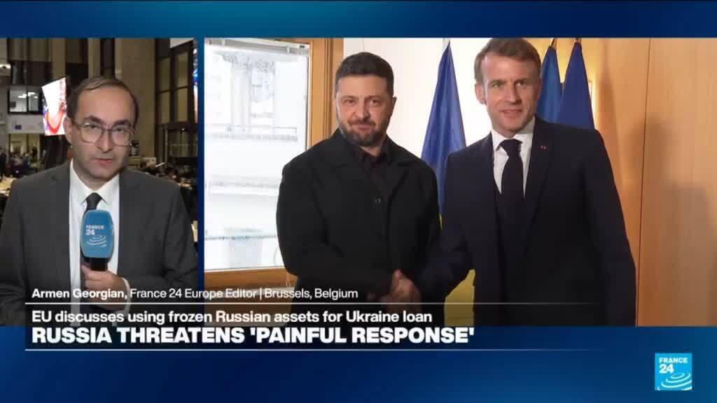 No deal in Brussels as Belgium holds out on frozen Russian assets