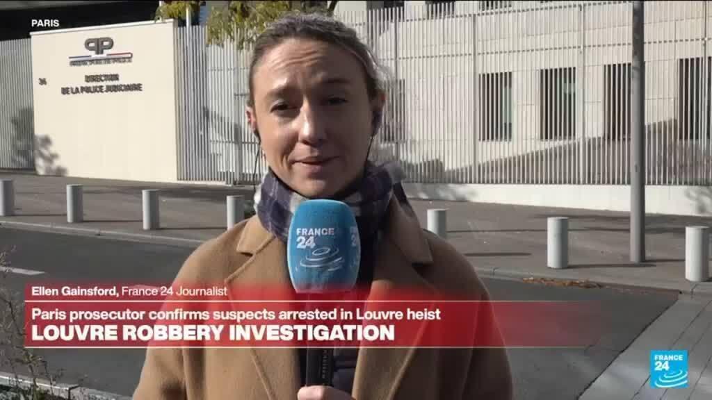 Two suspects arrested over Louvre jewellery robbery, one at Charles de Gaulle airport