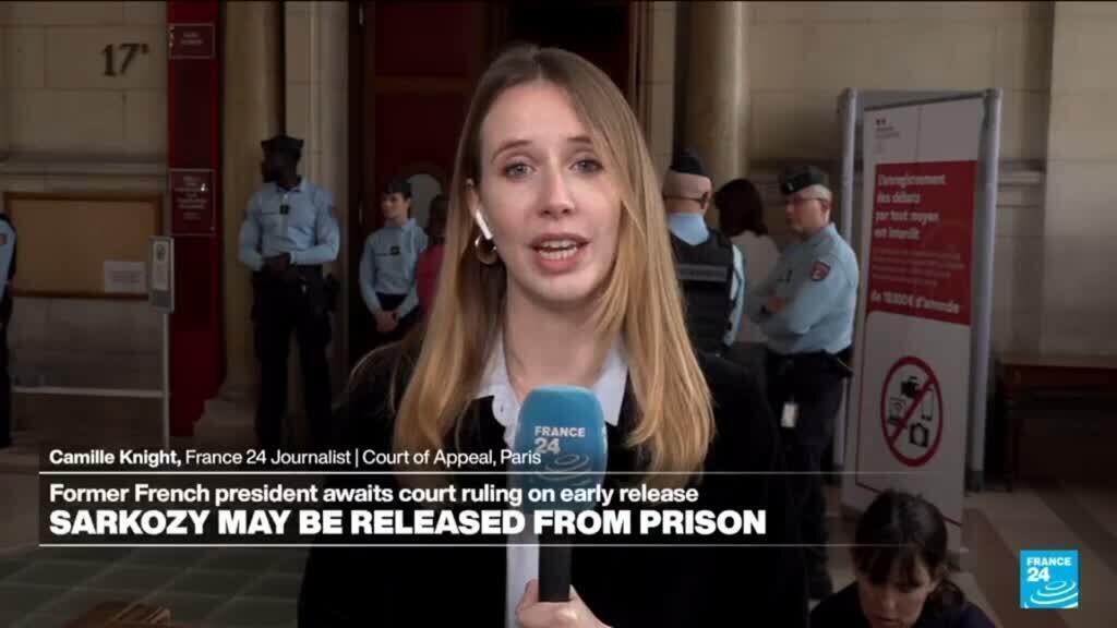 Former French president Nicolas Sarkozy may be released from prison